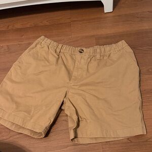 Chubbies Tan Flat Front Men's Shorts